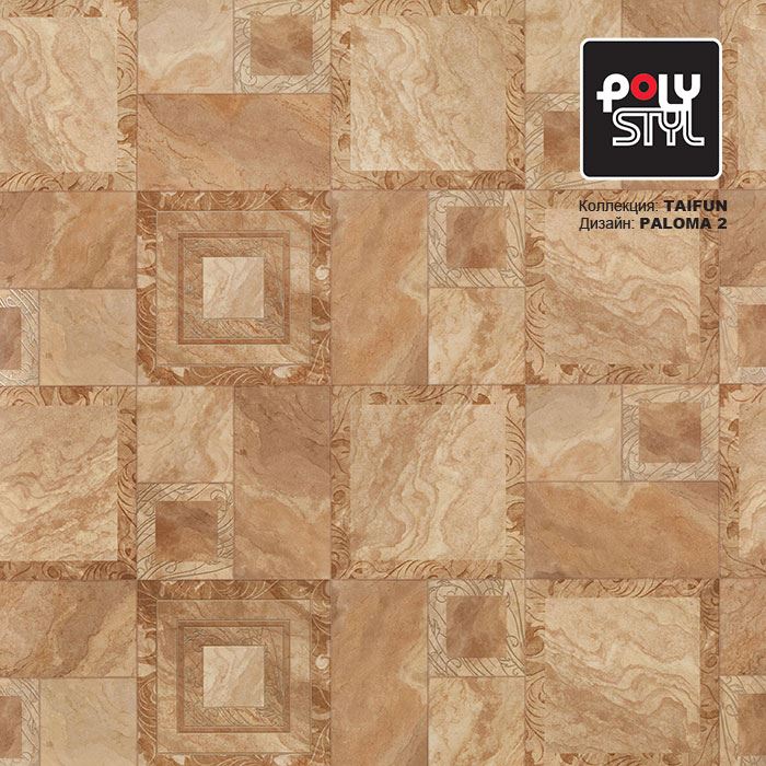Линолеум бытовой "Polystyl" Taifun Paloma 2 (3,5м) — купить в Калуге