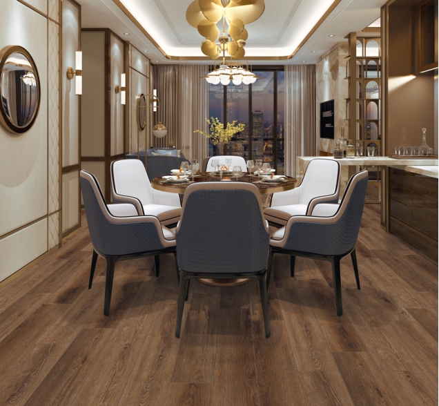 SPC ламинат "CronaFloor" Wood 4V Дуб Регин (1200*180*4 мм) — купить в Калуге