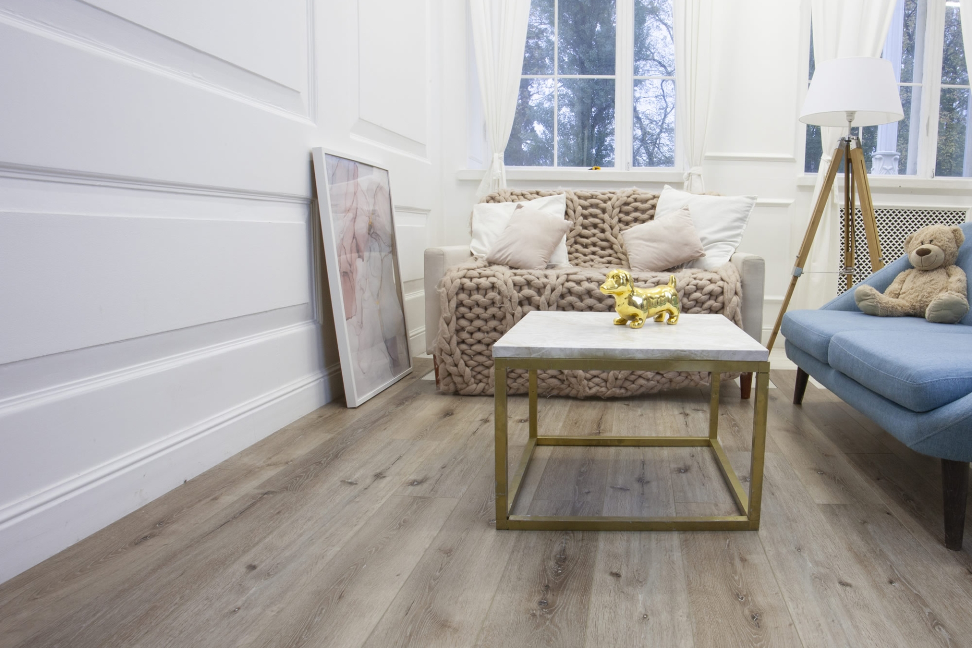 Усовершенствованная кварц-виниловая плитка «Damy Floor» Дуб Лофт (1227*187*2,5 мм) — купить в Калуге