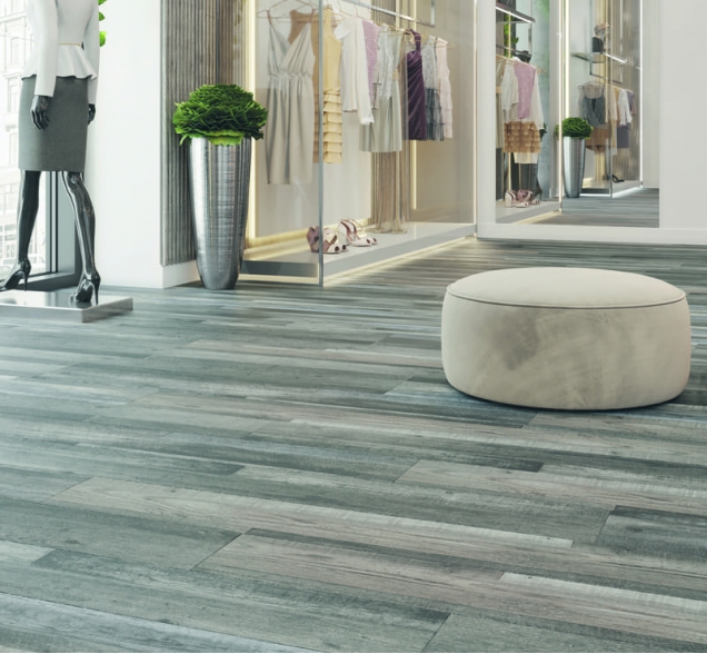 SPC ламинат "CronaFloor" Wood 4V Дуб Марсель (1200*180*4 мм) — купить в Калуге