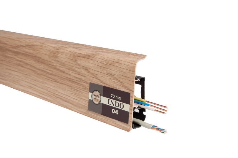 Плинтус "Arbiton" Indo Дуб Лингбург (2500*26*70 мм) — купить в Калуге