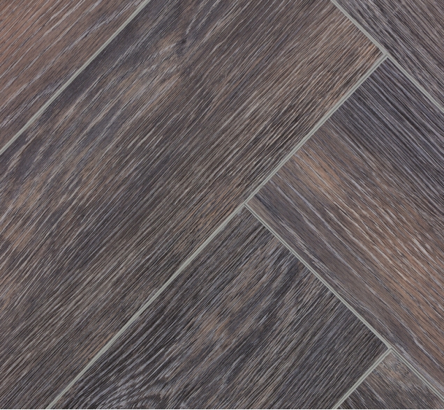 Виниловый ламинат SPC "Cronafloor" Herringbone Дуб Бордо (640*128*4,5 мм) — купить в Калуге