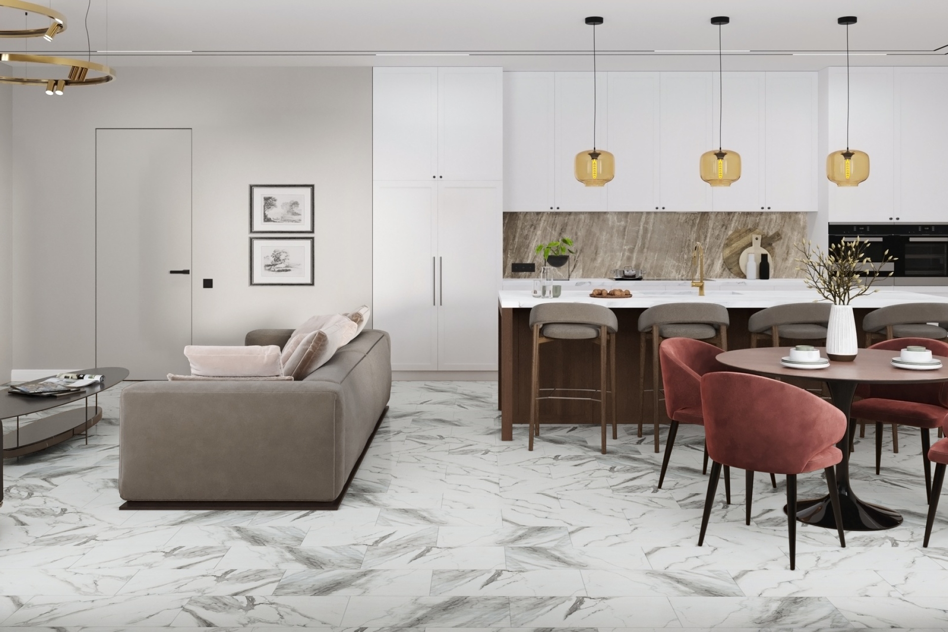 SPC плитка «Damy Floor» Эверест (610*305*5 мм) — купить в Калуге