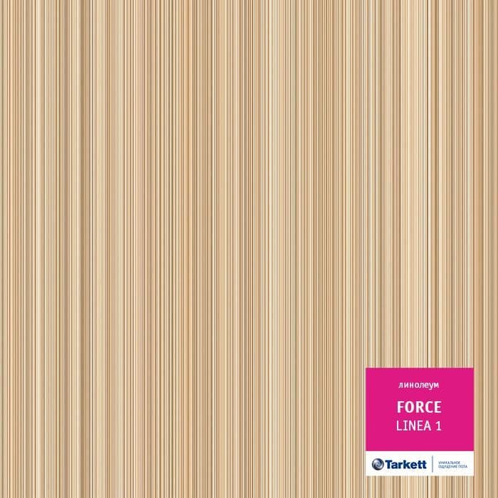 Линолеум полукоммерческий "Tarkett" Force Linea 1 (3м) — купить в Калуге