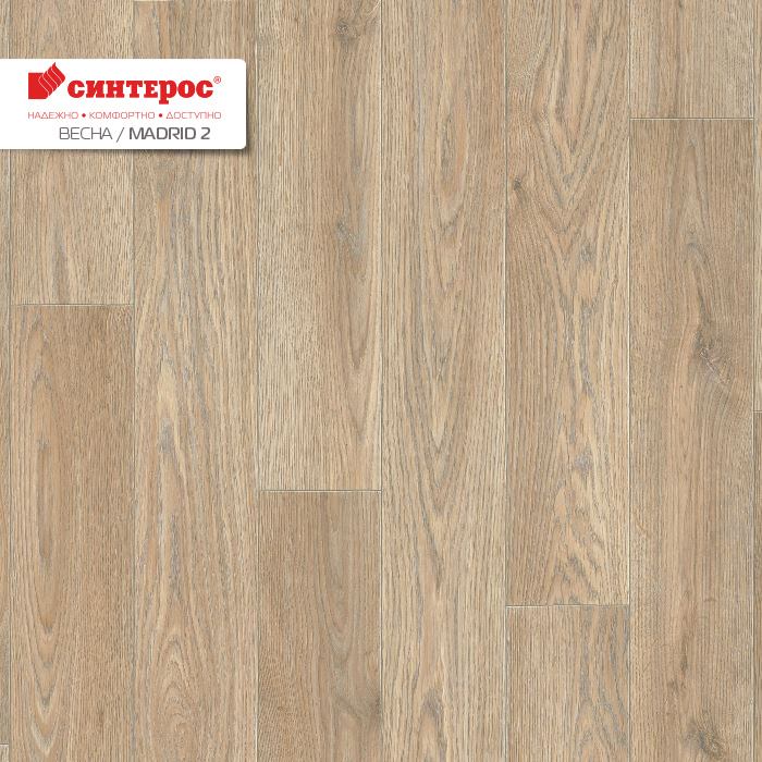 Линолеум бытовой "Синтерос" Весна Madrid 2 (2м) — купить в Калуге