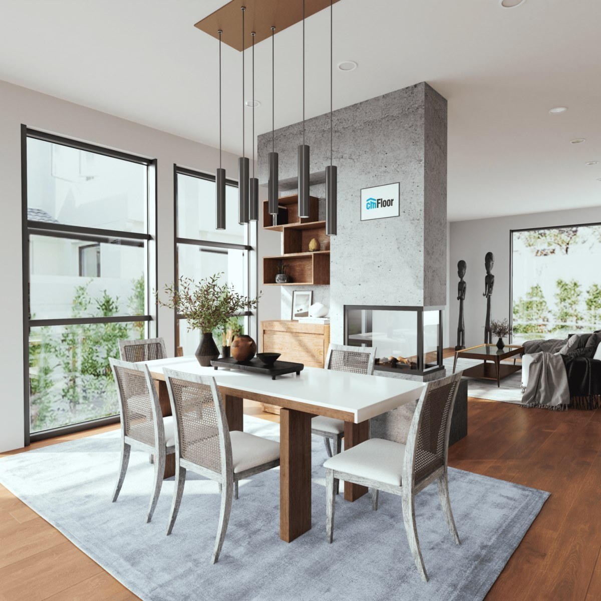 Виниловое напольное покрытие ScandiWood 18 Дуб Корица (180*1220*5 мм) — купить в Калуге