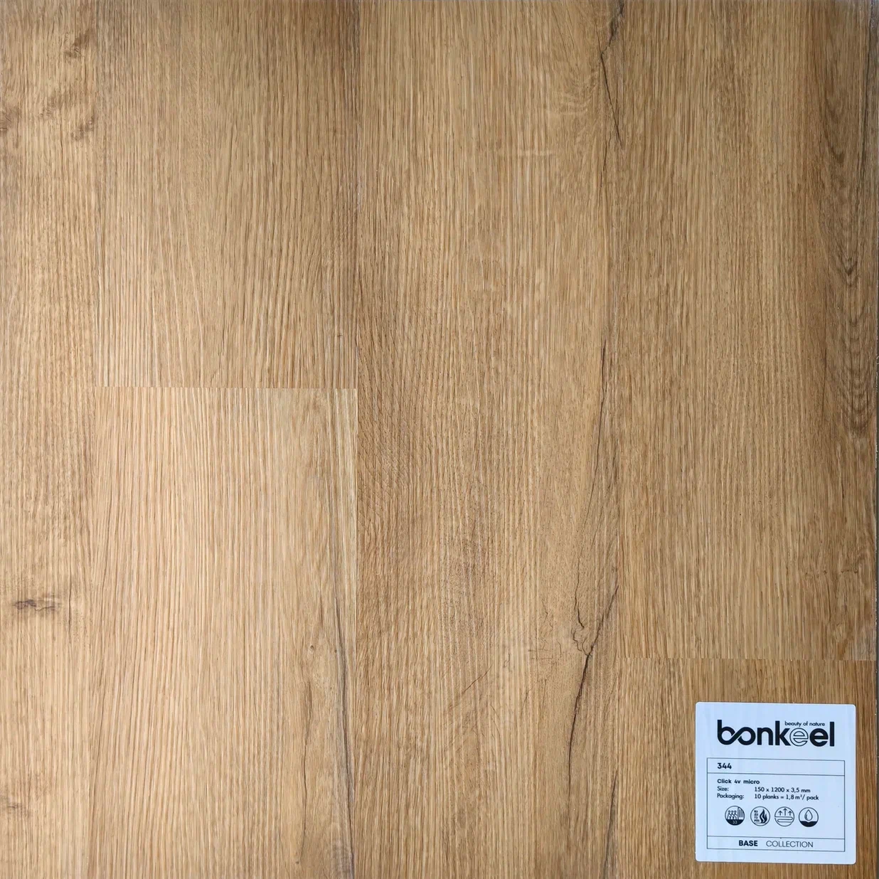 Плитка ПВХ "Bonkeel" Base New 344 (1220*150*3,5 мм) — купить в Калуге