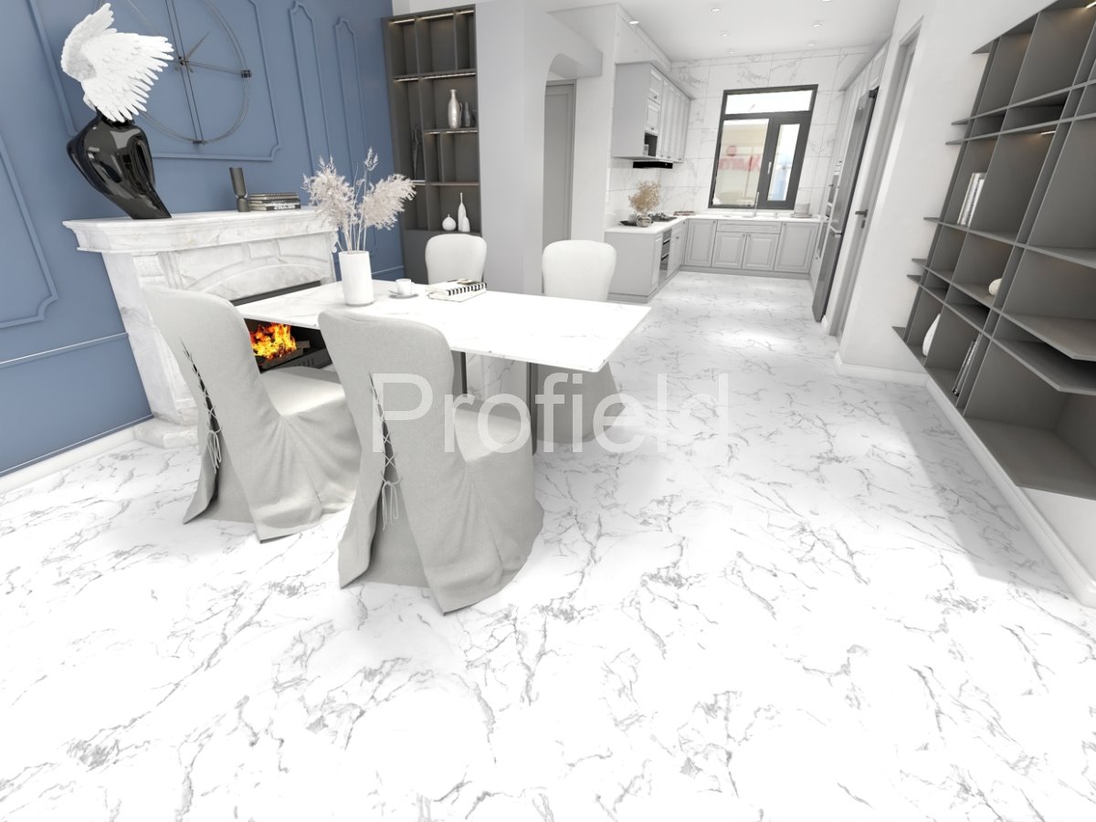 HSPC ламинат "Profield" Камень белый (610*305*5,5 мм) — купить в Калуге