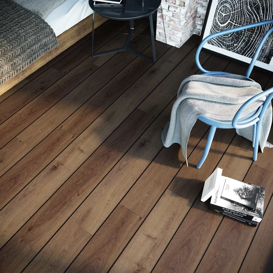 SPC ламинат "Invictus" Highland Oak Chocolate (1213*178*6мм) — купить в Калуге