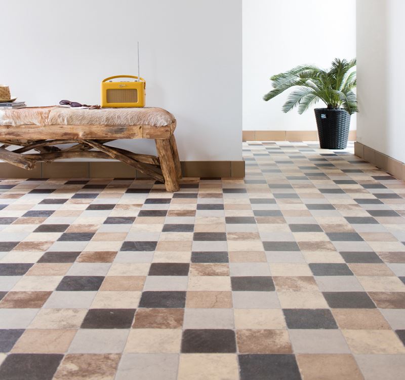 Линолеум бытовой "IVC" Bingo Pietra 596 (3м) — купить в Калуге