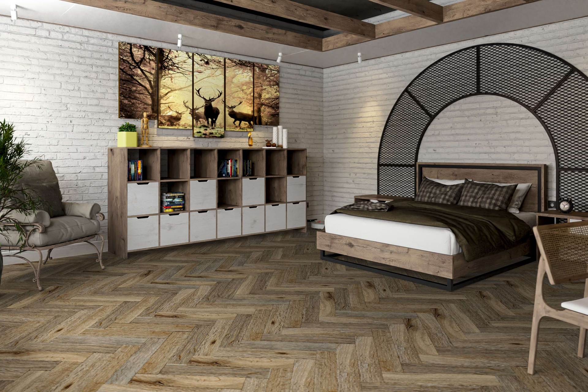 SPC ламинат «Damy Floor» Ковентри (615*123*4 мм) — купить в Калуге