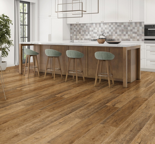 SPC ламинат "CronaFloor" Wood 4V Дуб Робуста (1200*180*4 мм) — купить в Калуге