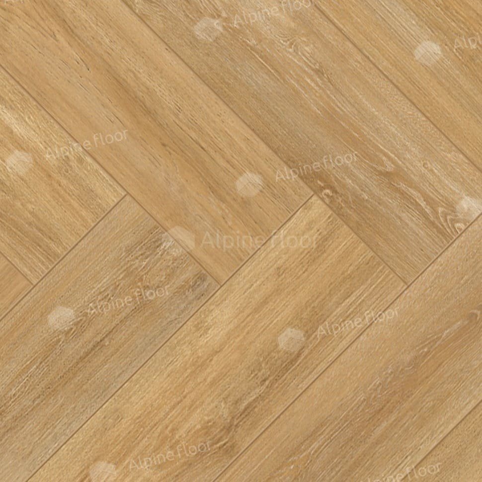 Ламинат "Alpine Floor" Herringbone Дуб Тулуза (606*101*8 мм) — купить в Калуге