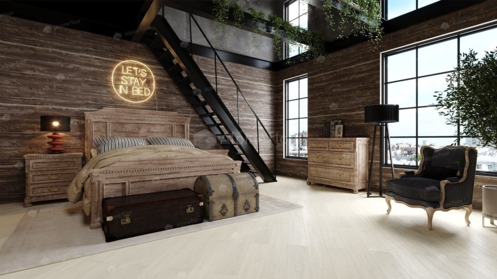 Виниловый ламинат "Alpine Floor" Classic Light MC Дуб Арктик (1220*183*3,5 мм) — купить в Калуге