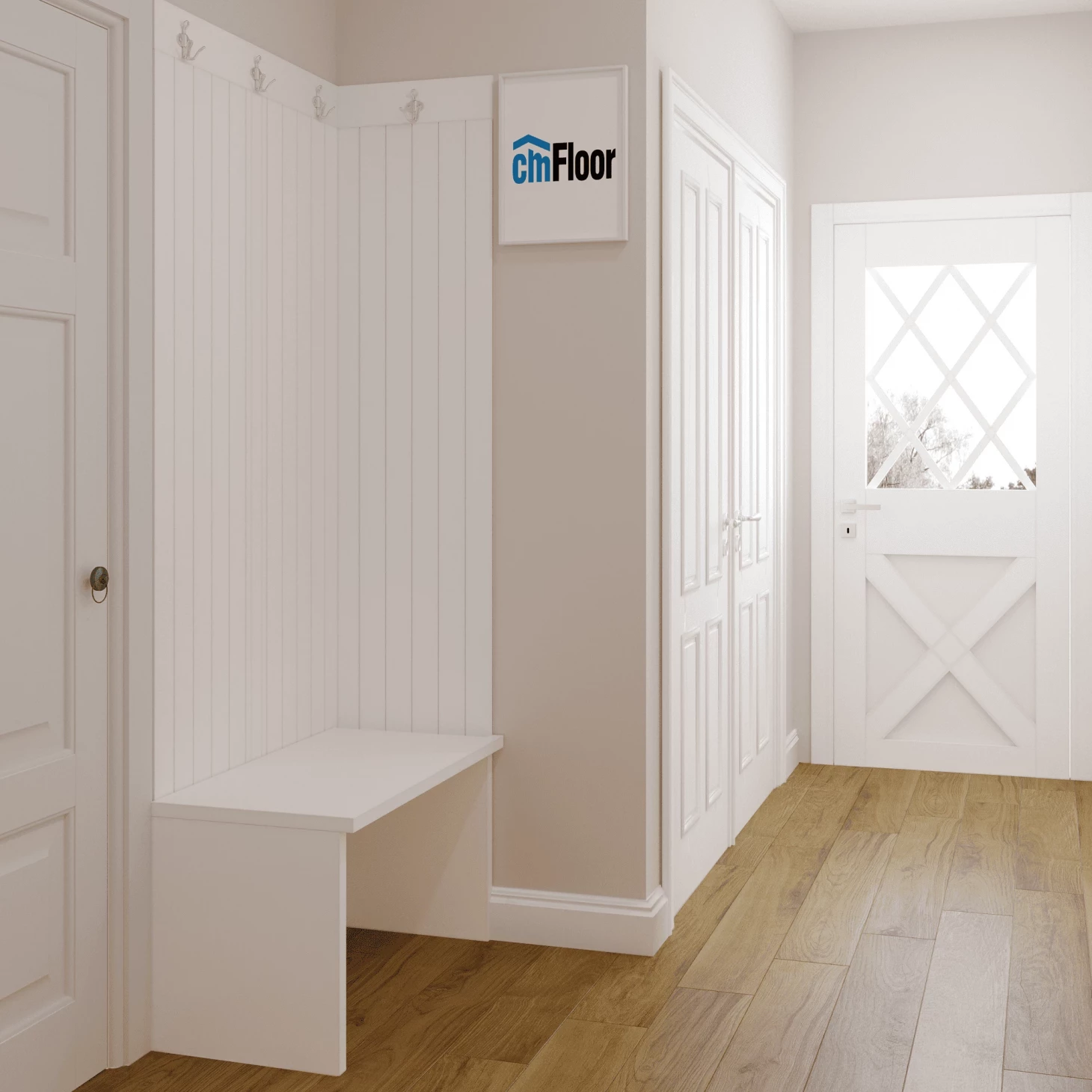 SPC плитка для пола Орех Американский (1220*180*4 мм) — купить в Калуге