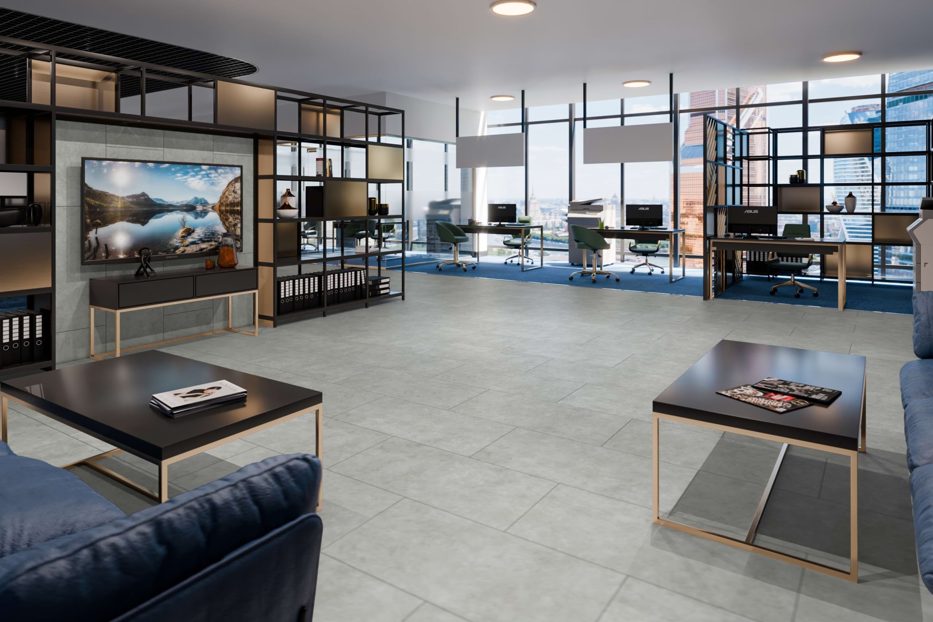 Усовершенствованная кварц-виниловая плитка «Damy Floor» Броуд-Пик (912,4*455,2*2,5 мм) — купить в Калуге