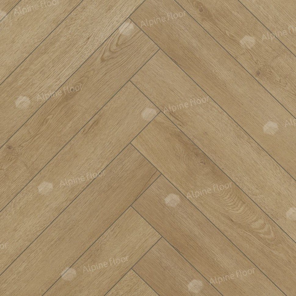 Ламинат "Alpine Floor" Herringbone 12 Дуб Молизе (600*100*12 мм) — купить в Калуге