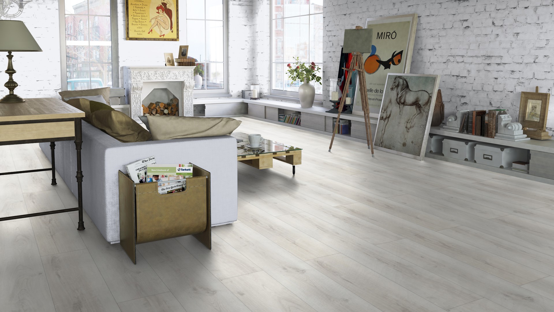 SPC ламинат "Tarkett" Deep House Patrick (1400*225*4,6 мм) — купить в Калуге