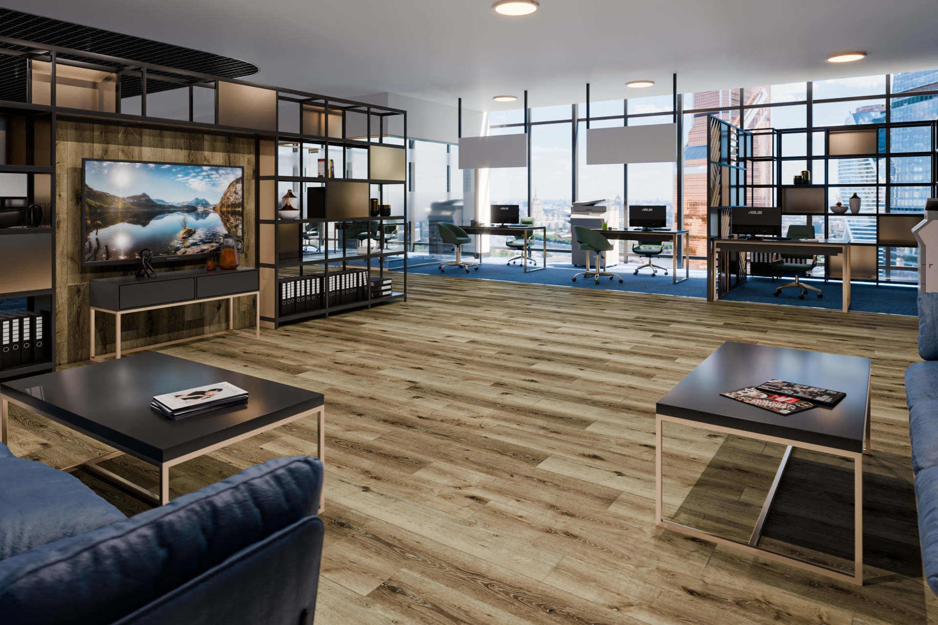 Усовершенствованная кварц-виниловая плитка «Damy Floor» Дуб Провинциальный (1227*187*2,5 мм) — купить в Калуге