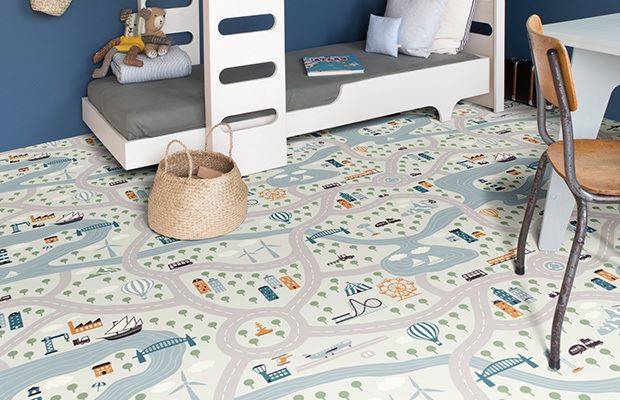 Линолеум бытовой "IVC" Neo Karta 82 (3м) — купить в Калуге