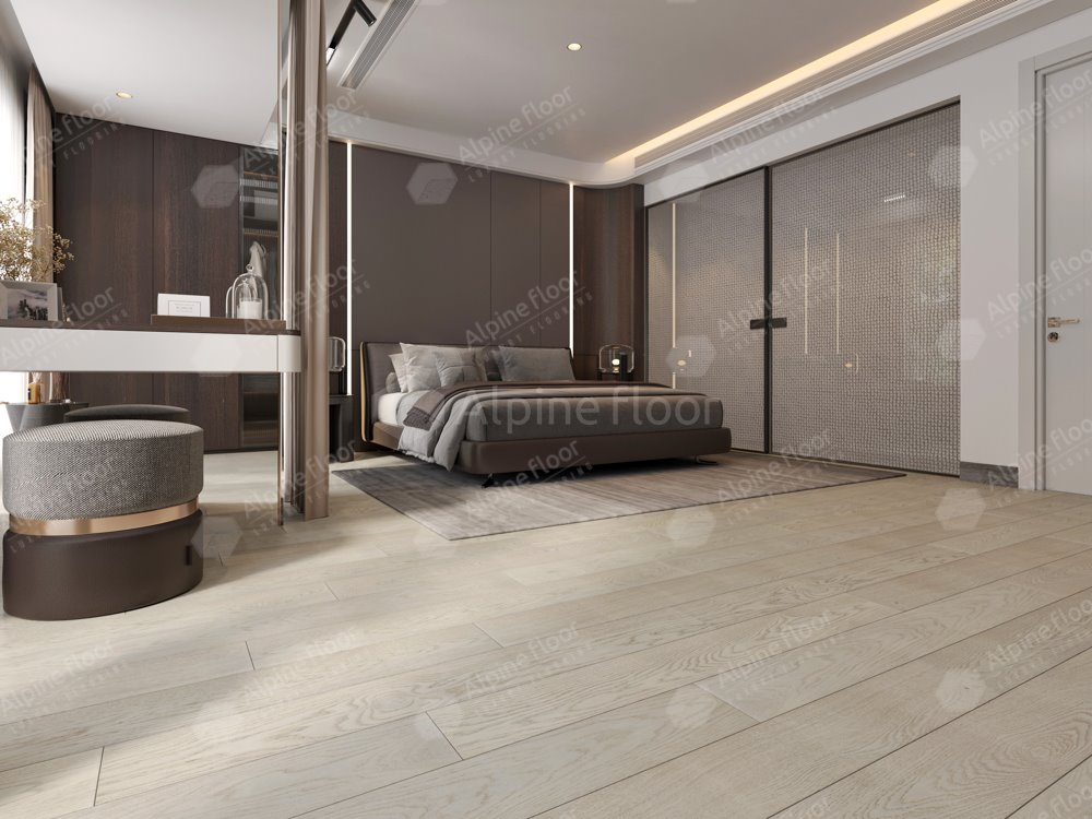 Инженерная доска "Alpine Floor" Дуб Монблан (400-1200*165*12 мм) — купить в Калуге