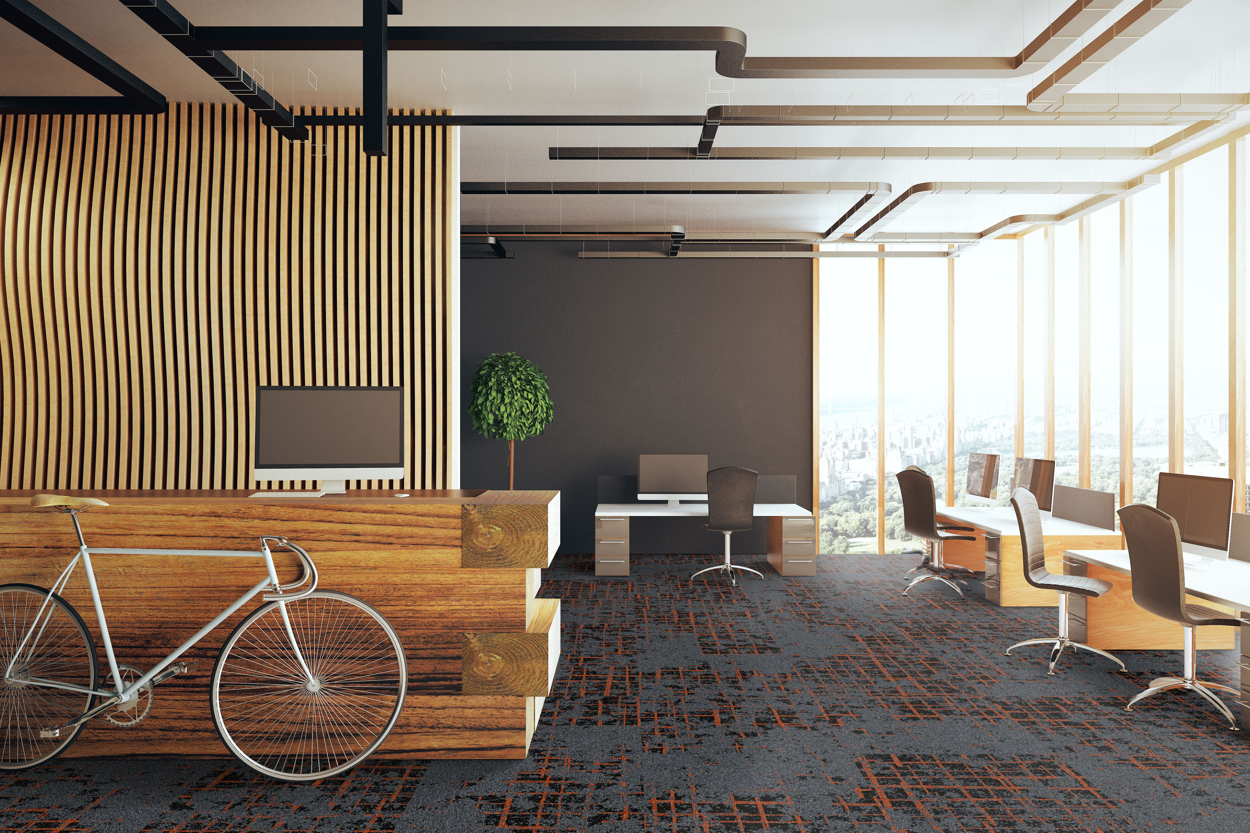 Ковровая плитка Macro Tile 91 (500*500*5 мм) — купить в Калуге