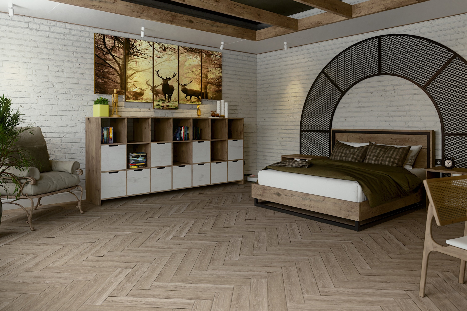 SPC ламинат «Damy Floor» Ливерпуль (615*123*4 мм) — купить в Калуге