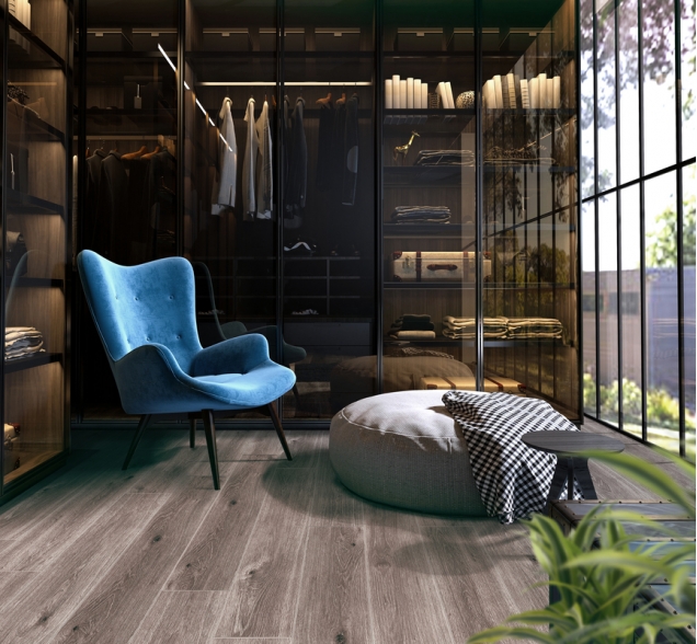 SPC ламинат "CronaFloor" Wood 4V Дуб Хельсинки (1200*180*4 мм) — купить в Калуге