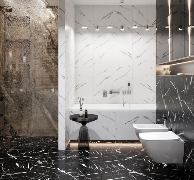 SPC ламинат "CronaFloor" Stone 4V Ноче (600*300*4 мм) — купить в Калуге