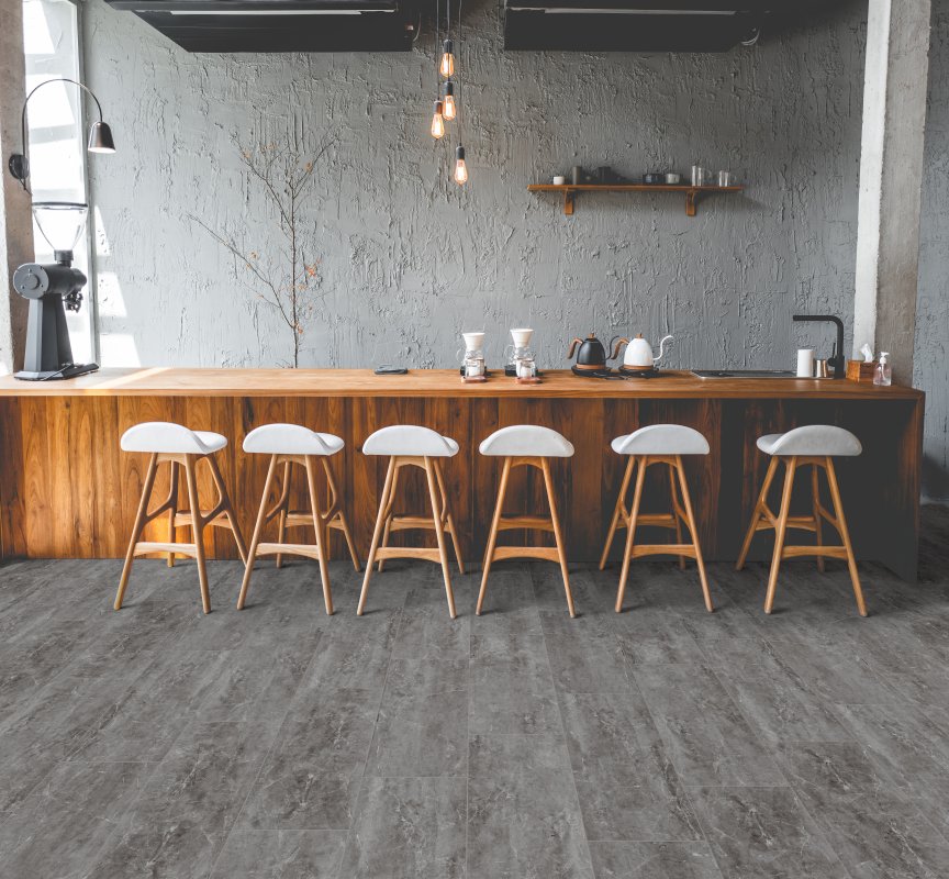 SPC ламинат  "Noventis" Гери (600*300*4 мм) — купить в Калуге