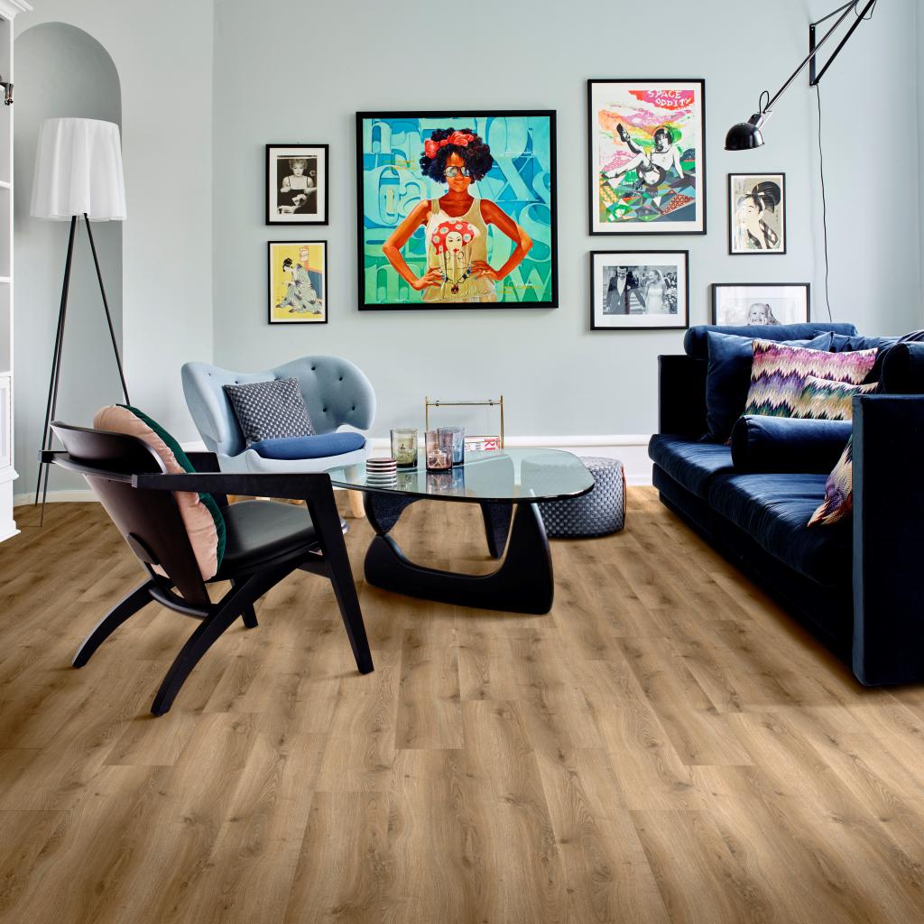 SPC ламинат "Adelar" Solida Acoustic 03826 Traditional Oak (1219*178*5 мм) — купить в Калуге