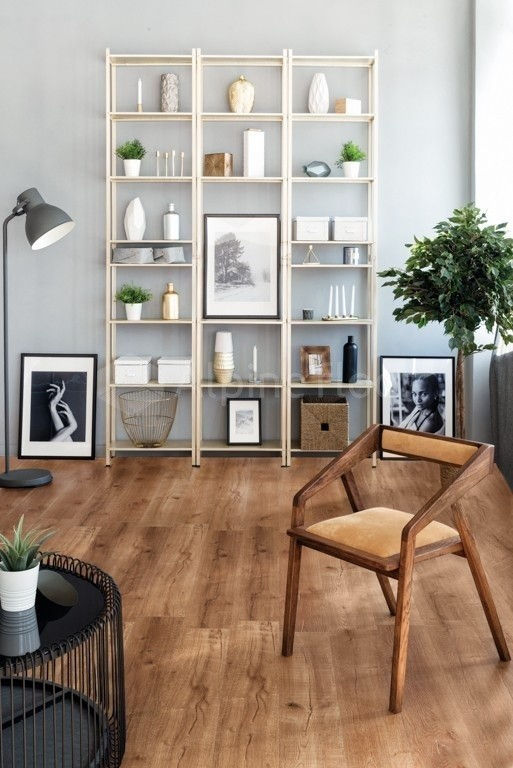 Замковая ПВХ плитка "Alpine Floor" Дуб Royal Синхронное тиснение  (1220*183*6мм) — купить в Калуге