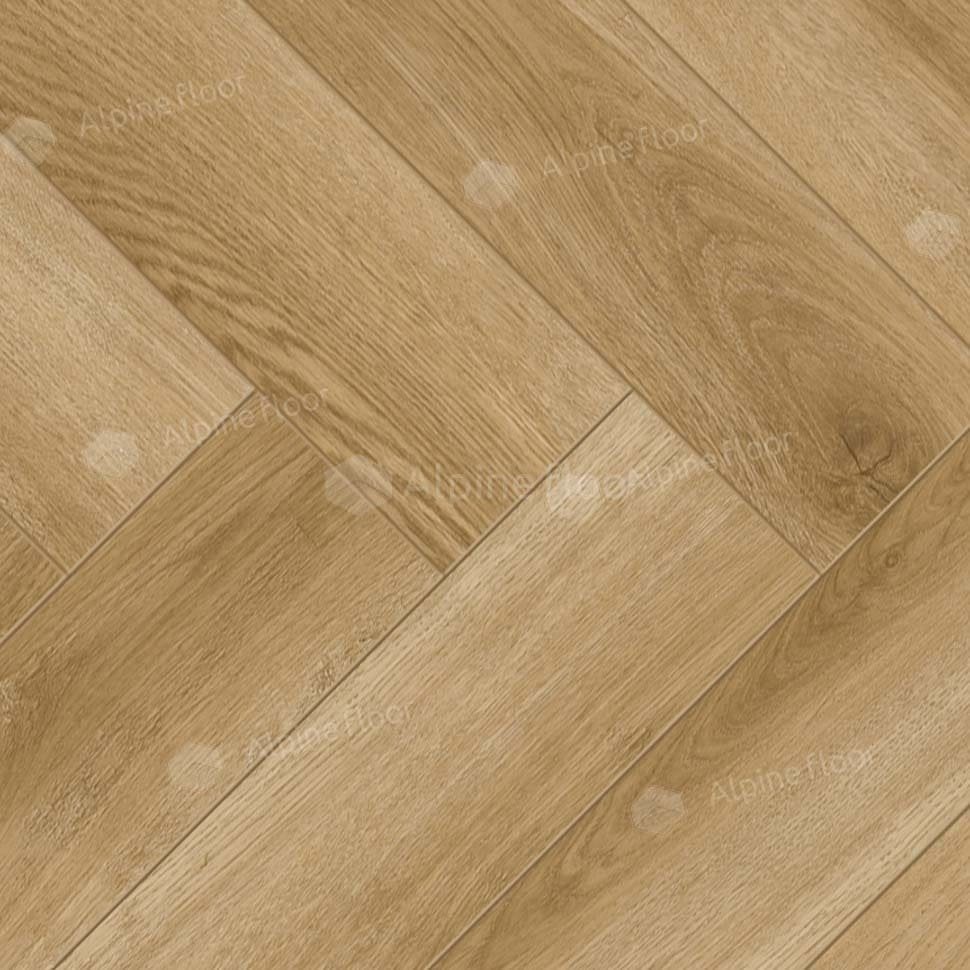 Ламинат "Alpine Floor" Herringbone Дуб Эльзас (606*101*8 мм) — купить в Калуге