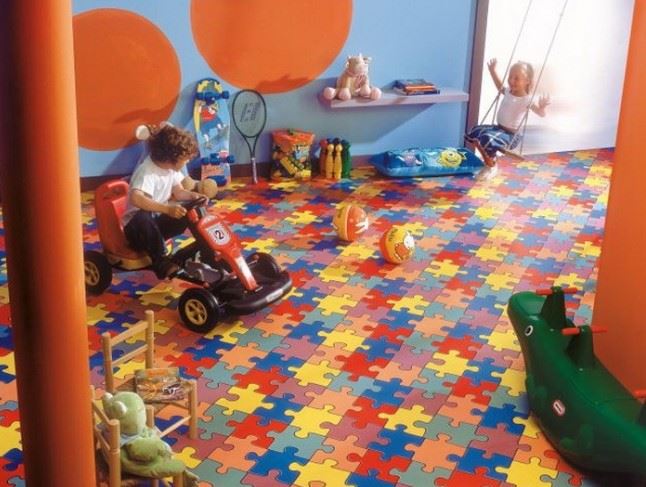 Линолеум бытовой "IVC" Neo Puzzle 50 (3,5м) — купить в Калуге