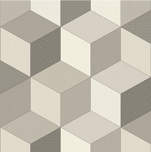 Линолеум бытовой "IVC" Bingo Cubes 83 (3м) — купить в Калуге