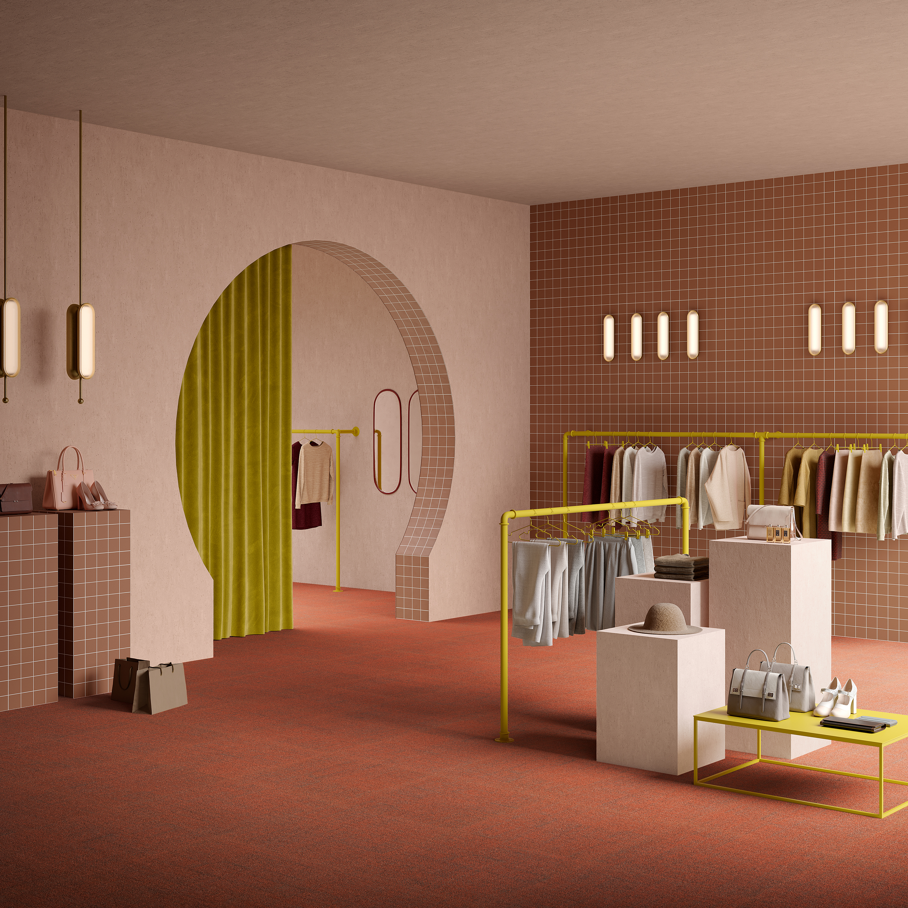 Ковровая плитка Mantra Tile 89 (500*500*6 мм) — купить в Калуге