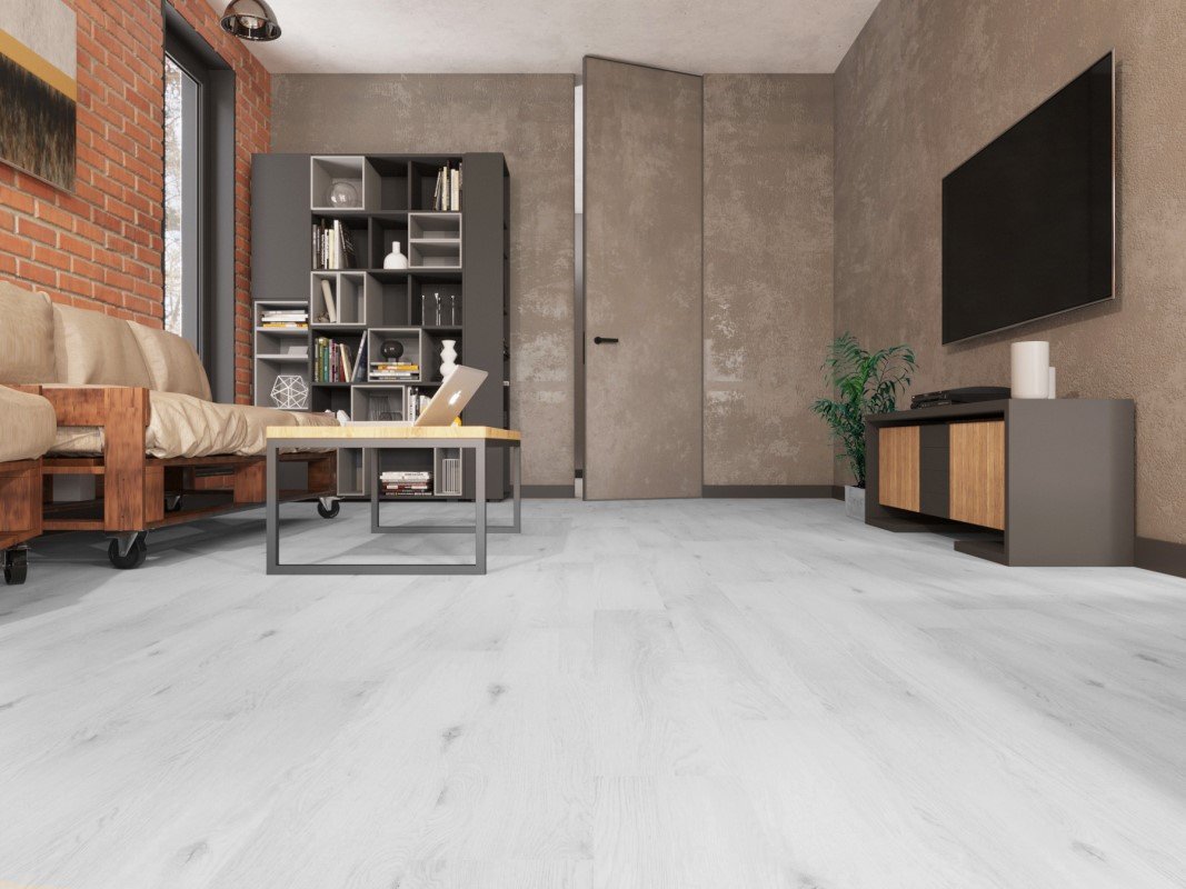 Замковая ПВХ плитка "Art Tile" Ясень Эдмонтон (920*150*4 мм) — купить в Калуге