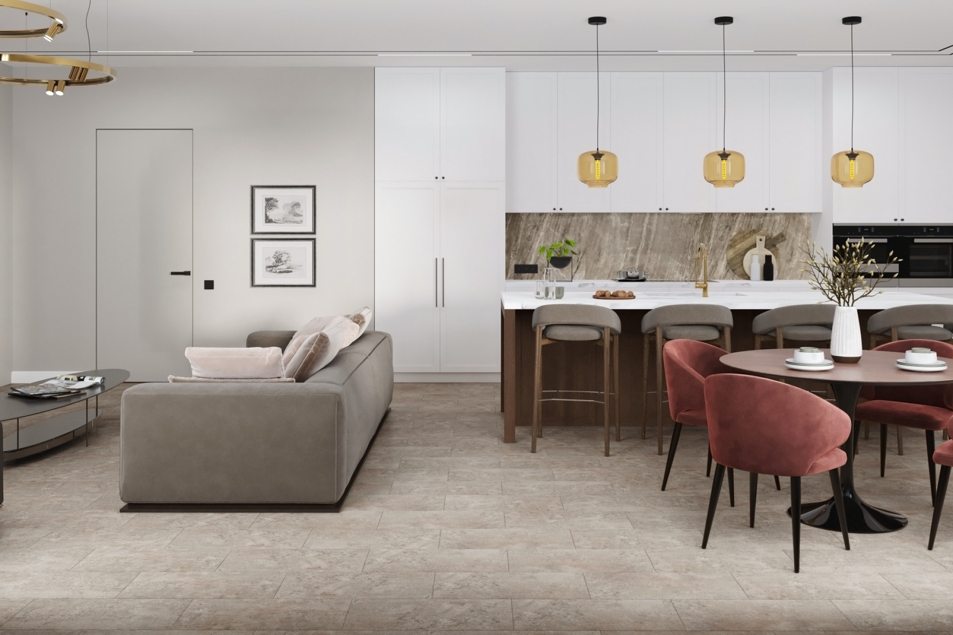 SPC плитка «Damy Floor» Эйгер (610*305*5 мм) — купить в Калуге