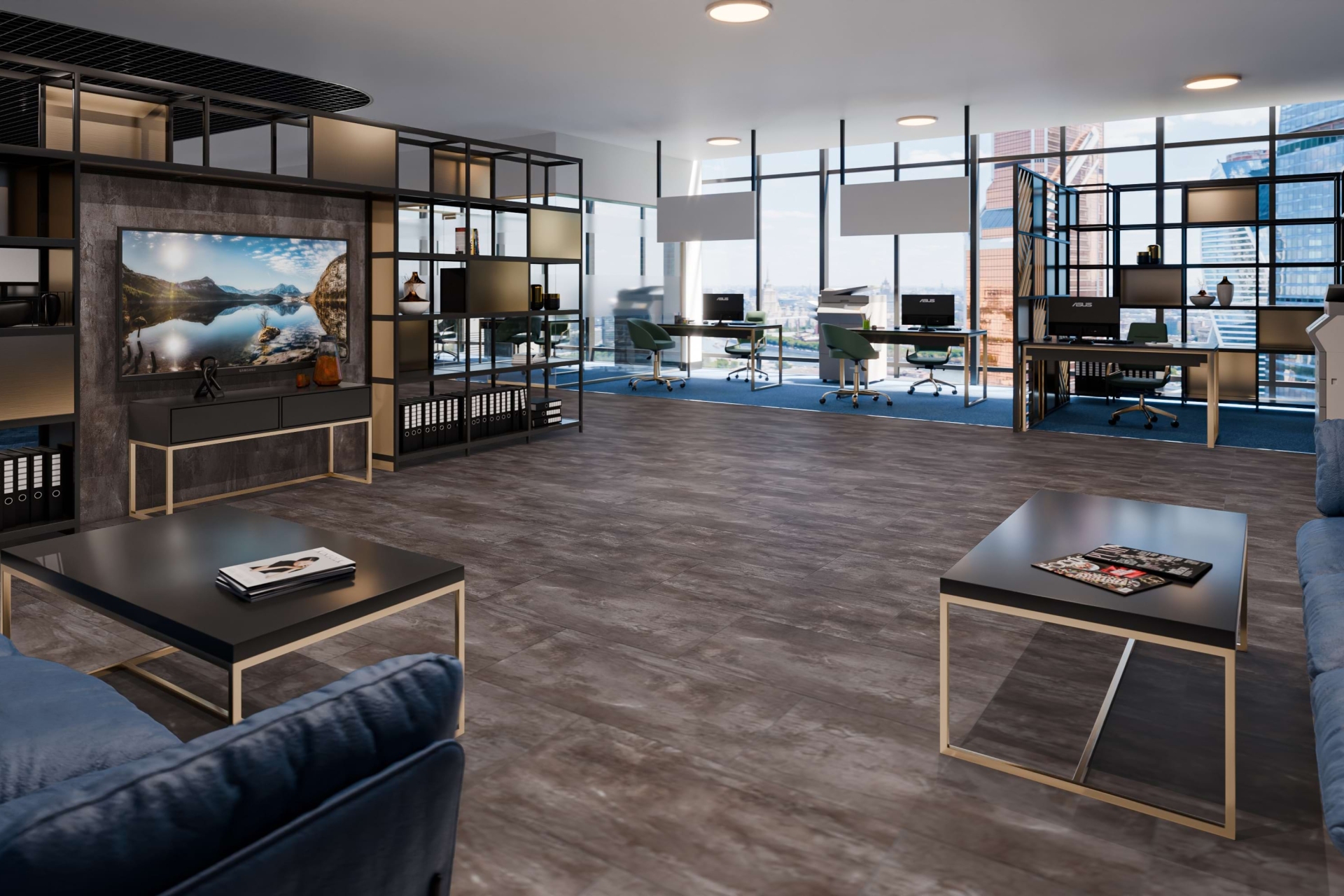 Усовершенствованная кварц-виниловая плитка «Damy Floor» Вайсхорн (912,4*455,2*2,5 мм) — купить в Калуге