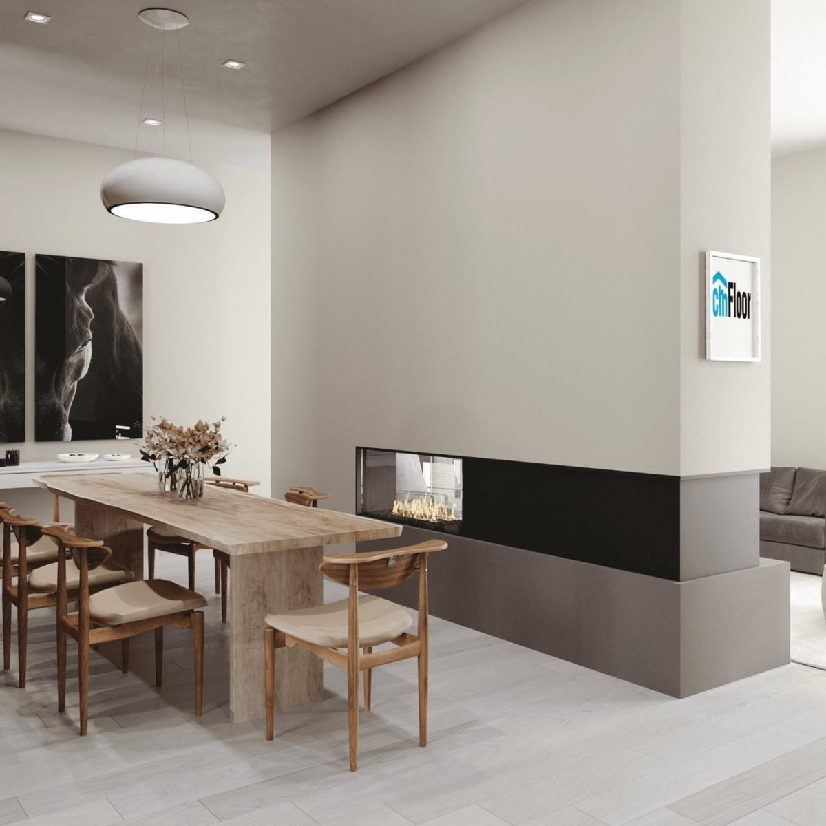 Виниловое напольное покрытие ScandiWood 02 Дуб Белый (180*1220*5 мм) — купить в Калуге