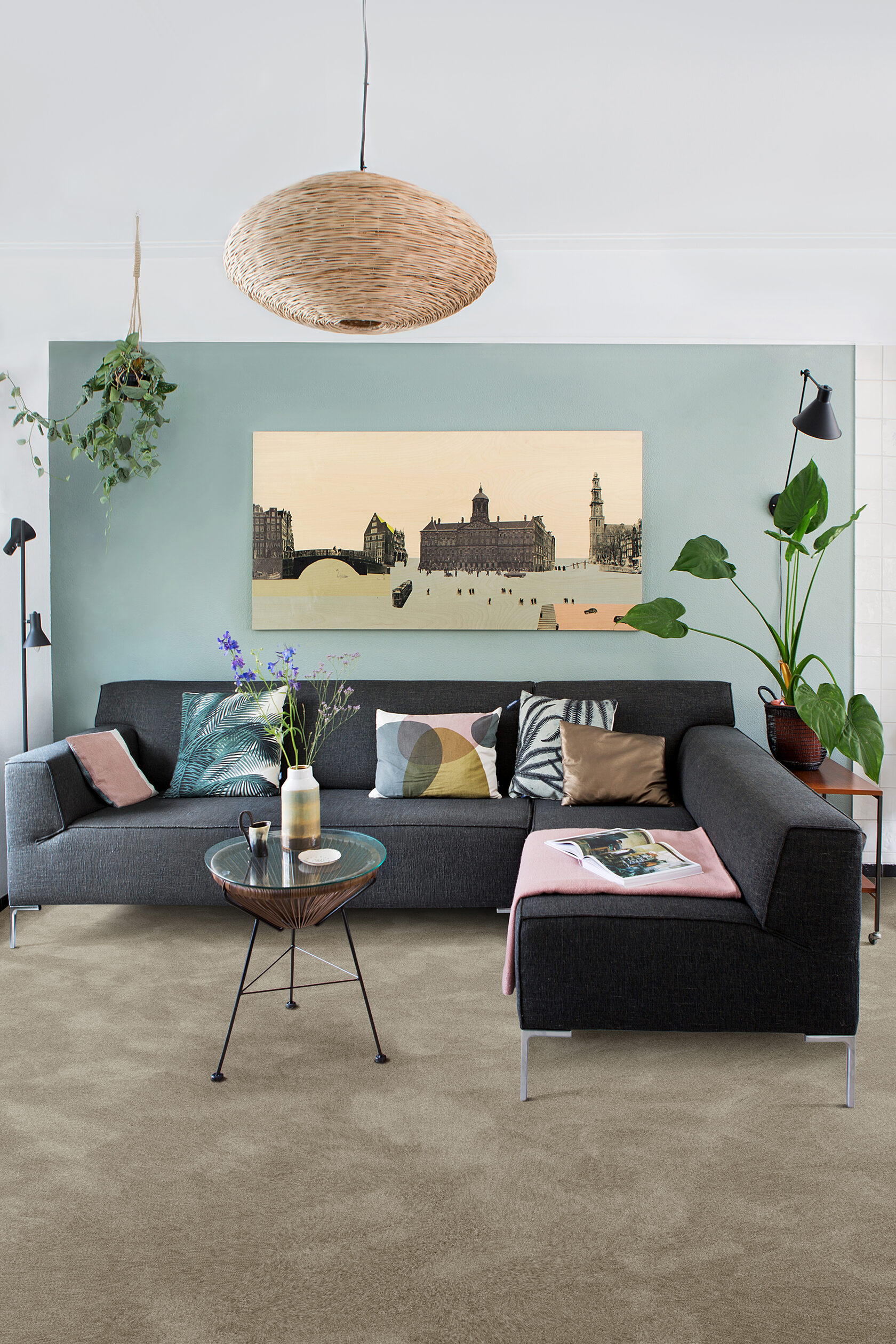 Ковровое покрытие "Bonkeel" Brooklyn Plain 33 (ширина 4м) — купить в Калуге