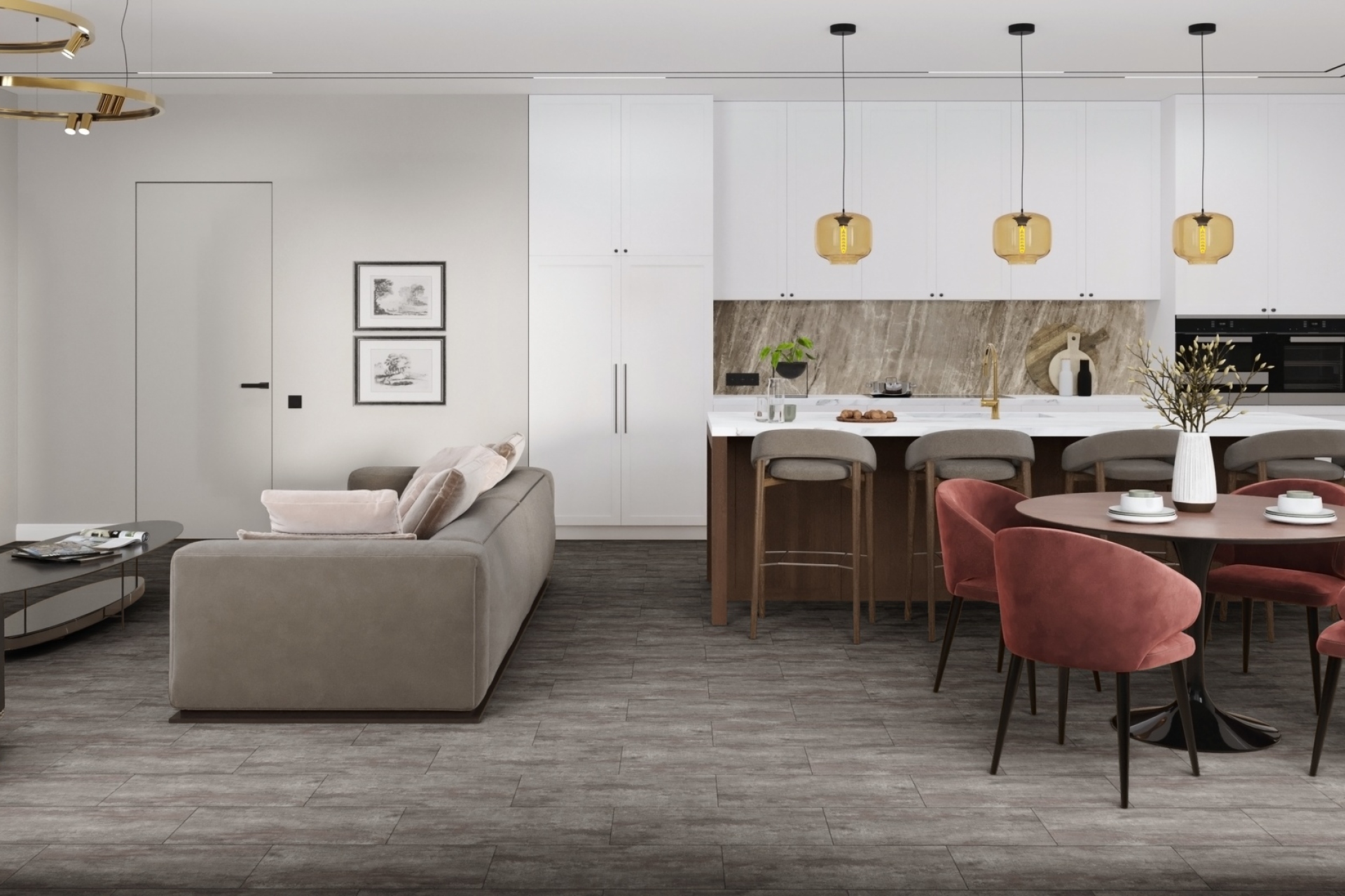 SPC плитка «Damy Floor» Арарат (610*305*5 мм) — купить в Калуге