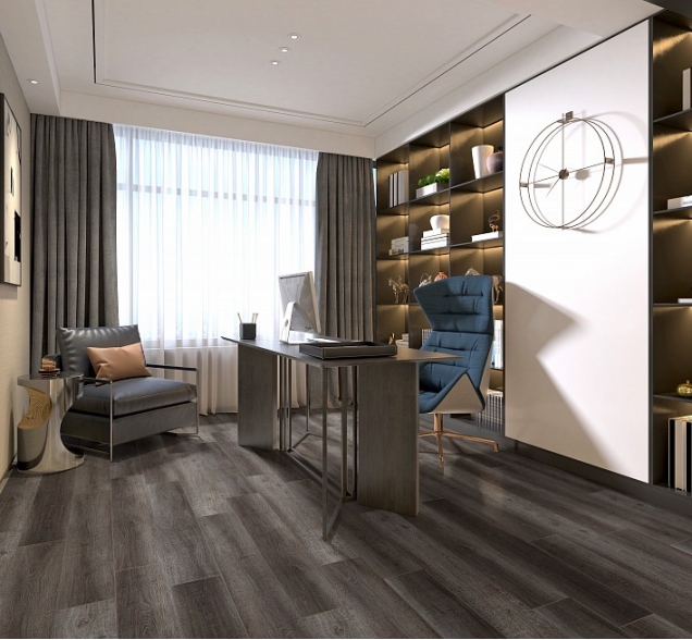 SPC ламинат "CronaFloor" Wood 4V Дуб Джакарта (1200*180*4 мм) — купить в Калуге