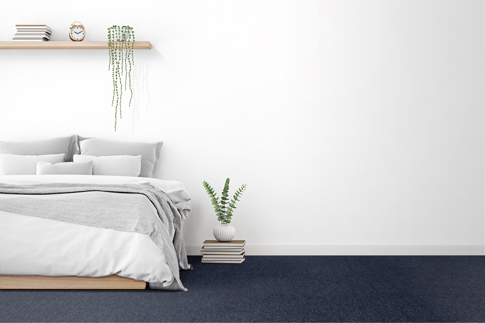 Ковровое покрытие "Bonkeel" Color Rib Blue Bottle 78 (ширина 1м/3м/4м) — купить в Калуге