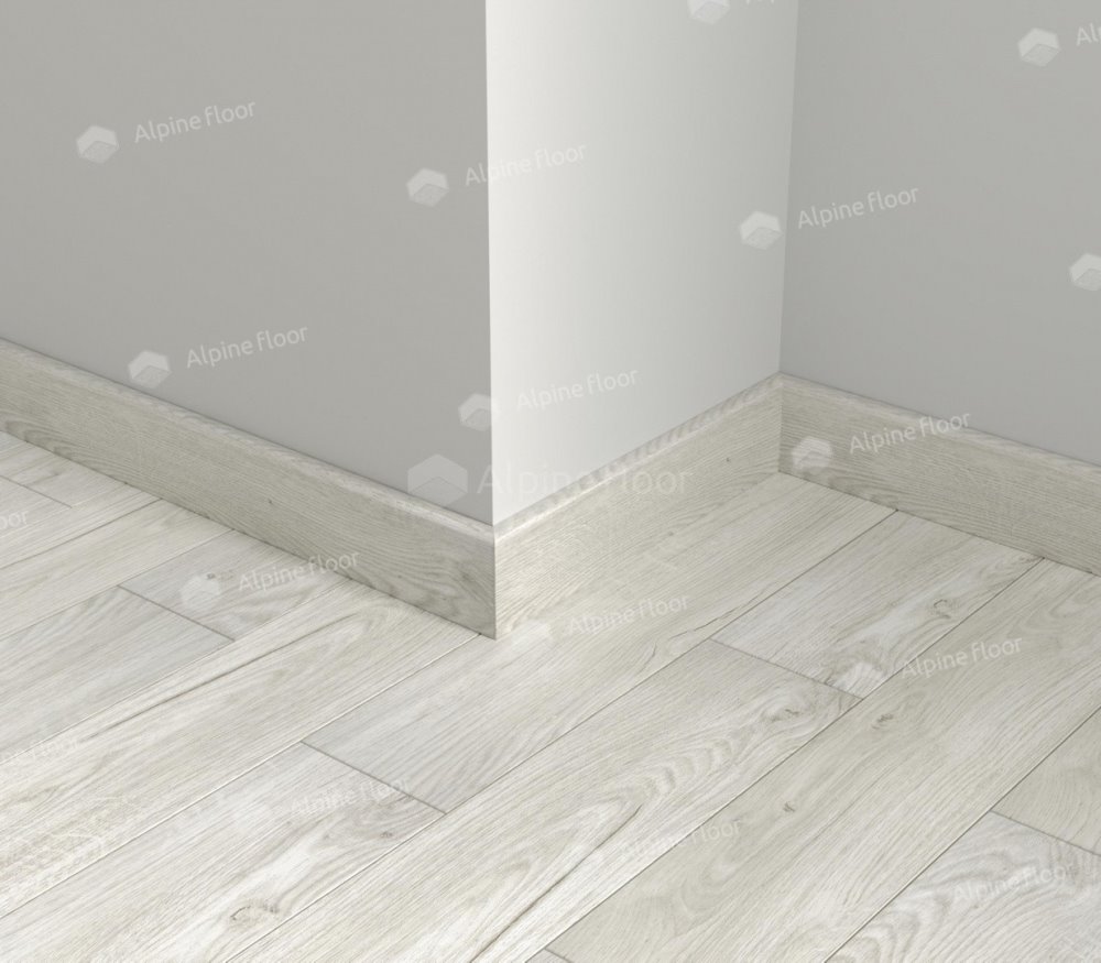 Напольный плинтус Parquet Light Снежный SK 13-11 (2200*12,5*80 мм) — купить в Калуге