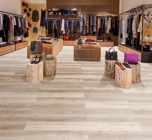 SPC ламинат "CronaFloor" Nano 4V Дуб Светлый (1200*180*3,5 мм) — купить в Калуге