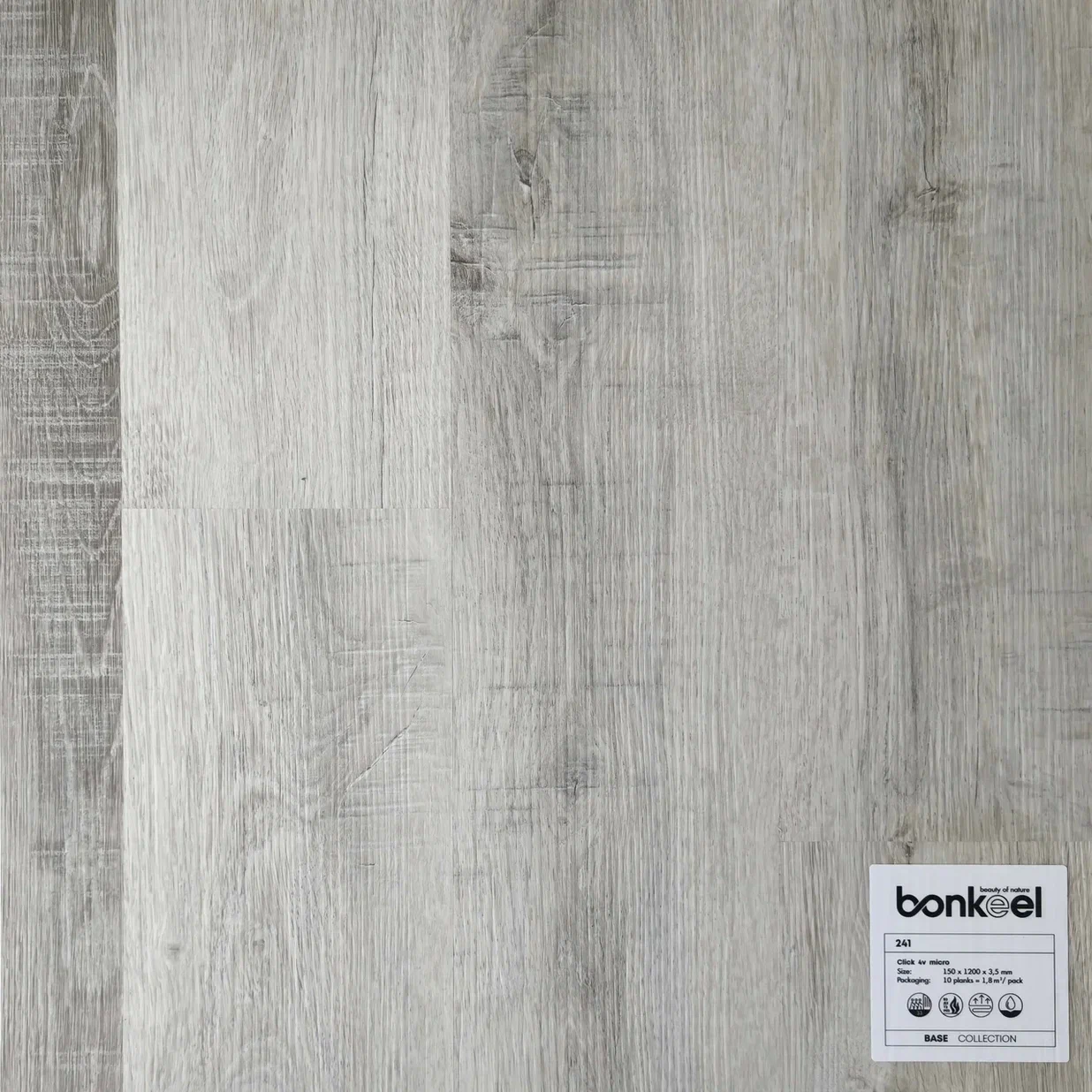 Плитка ПВХ "Bonkeel" Base New 241 (1220*150*3,5 мм) — купить в Калуге