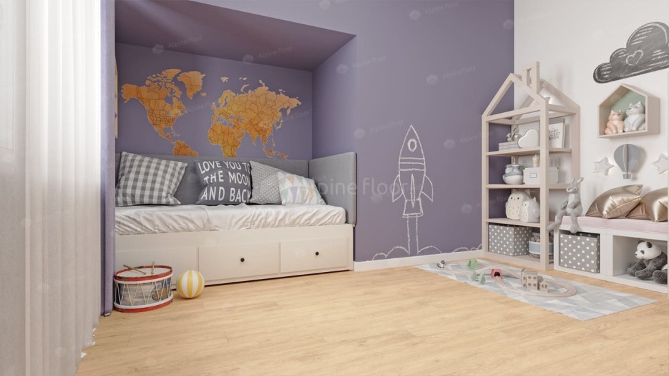 Виниловый ламинат "Alpine Floor" Classic Light MC Дуб Ваниль Селект (1220*183*3,5 мм) — купить в Калуге