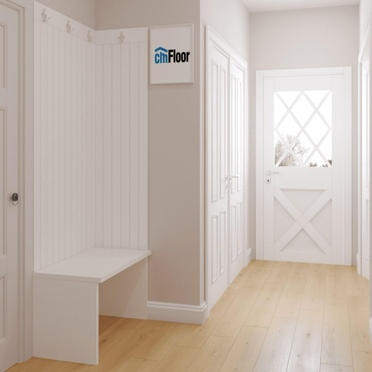 Виниловое напольное покрытие ScandiWood 09 Дуб Орегон (180*1220*5 мм) — купить в Калуге