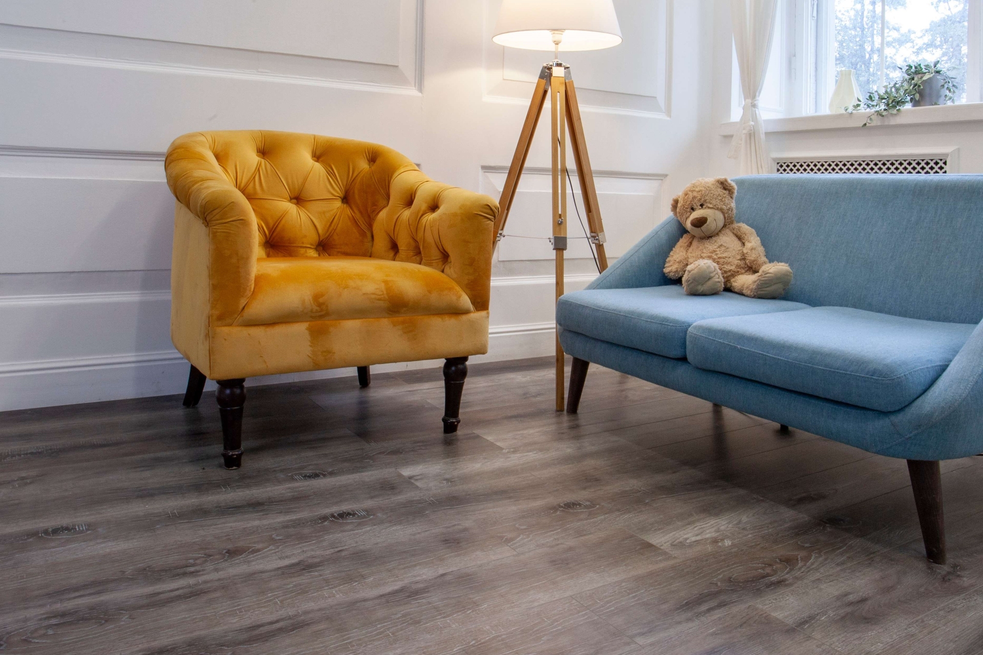 SPC ламинат «Damy Floor» Дуб Рустикальный Черный (1220*180*4 мм) — купить в Калуге